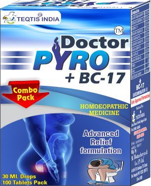 Doctor Pyro Drops + BC 17 — बवासीर की होम्योपैथिक दवा, 30ml ड्रॉप्स व 100 टैबलेट का कॉम्बो पैक